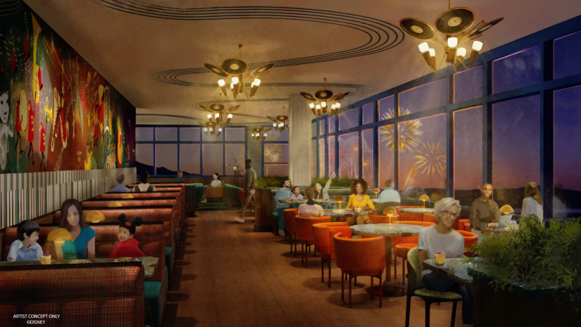 Concept art shared from the Disney Parks Blog January 2025