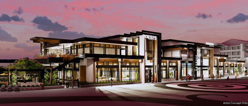 Concept rendering of the new Portos location in Downtown Disney