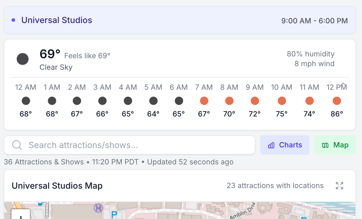 New weather widget!
