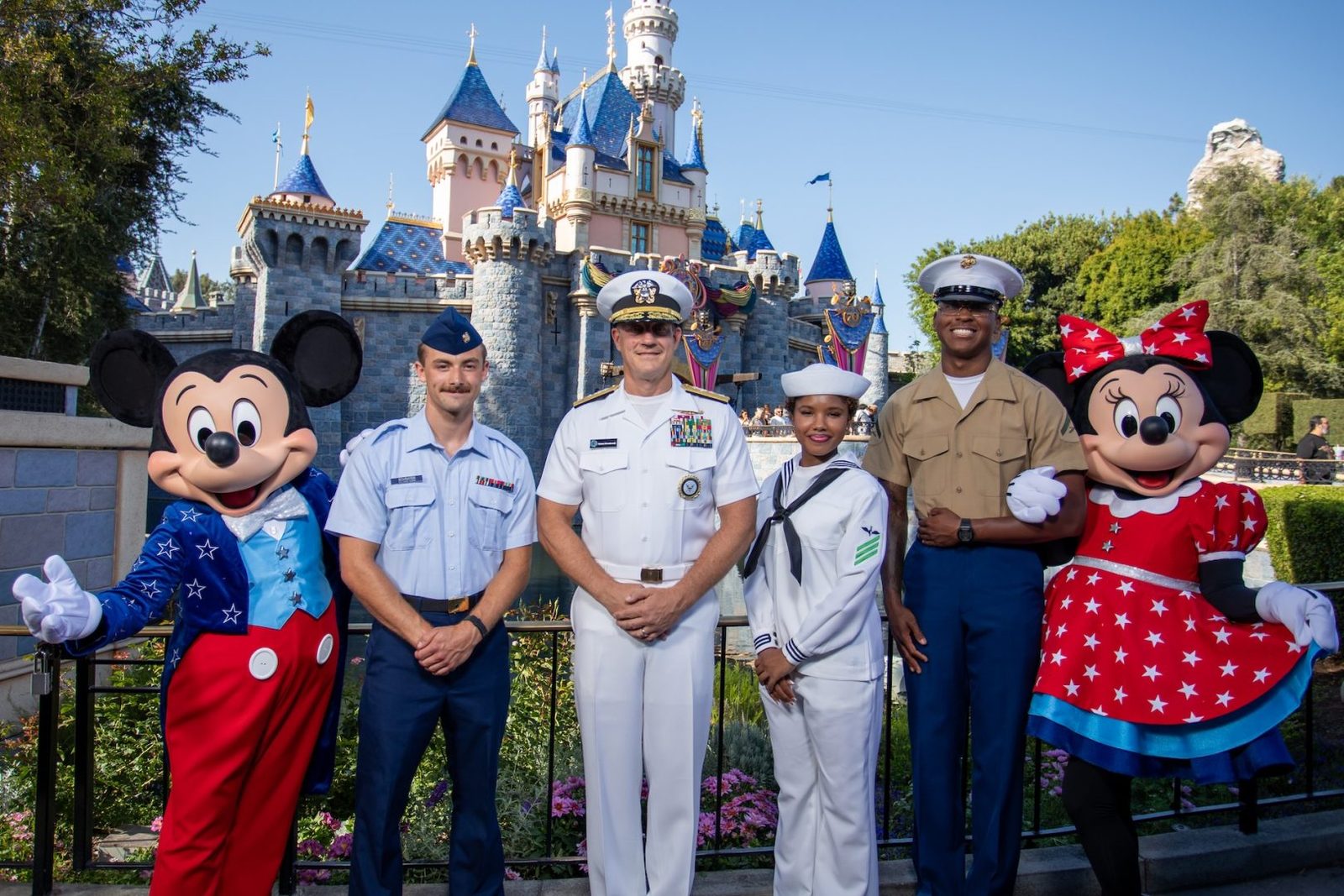 Patriotic character experiences are part of the America 250 celebration. (Photo: Disney)