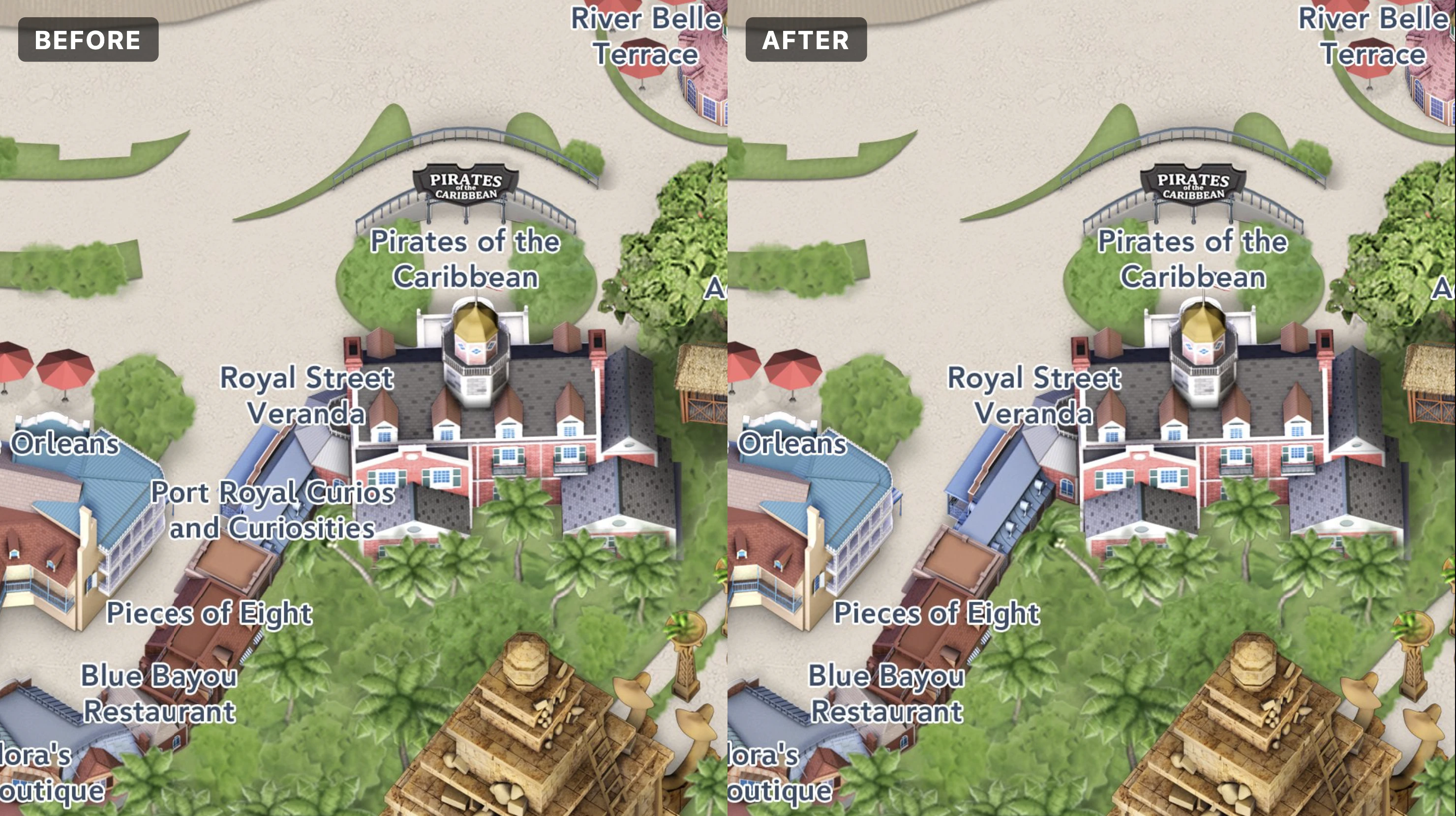 Why does Port Royal Curios & Curiosities keep changing?