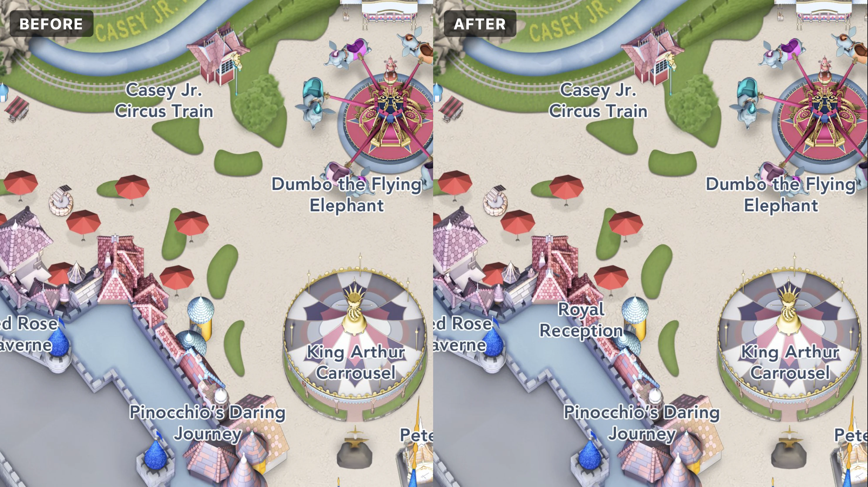 Why does Royal Reception keep coming back?