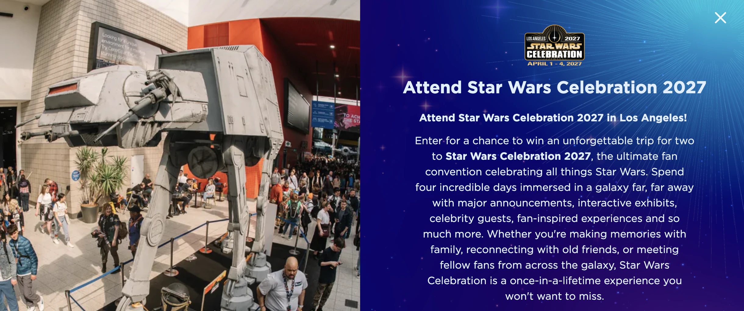 Star Wars Celebration 2027
