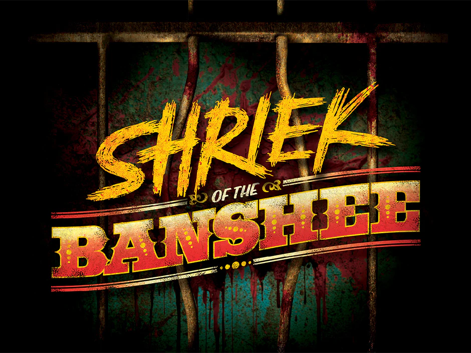 Key art for the Shriek of the Banshee scare zone at Halloween Horror Nights 2026. | CREDIT: Universal Studios Hollywood
