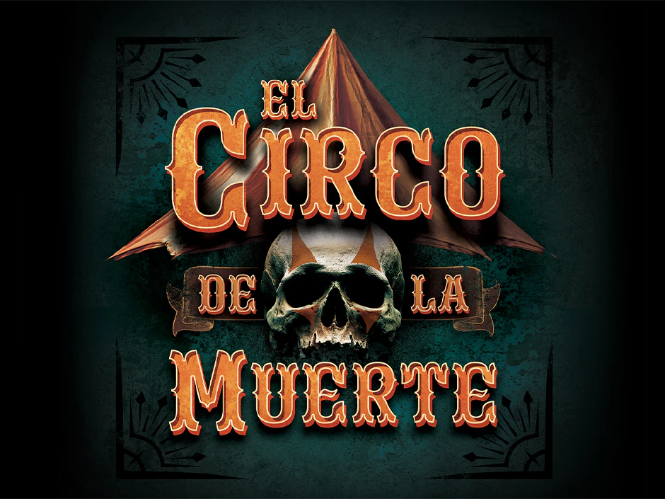 Key art for the El Circo de la Muerte scare zone at Halloween Horror Nights 2026. | CREDIT: Universal Studios Hollywood