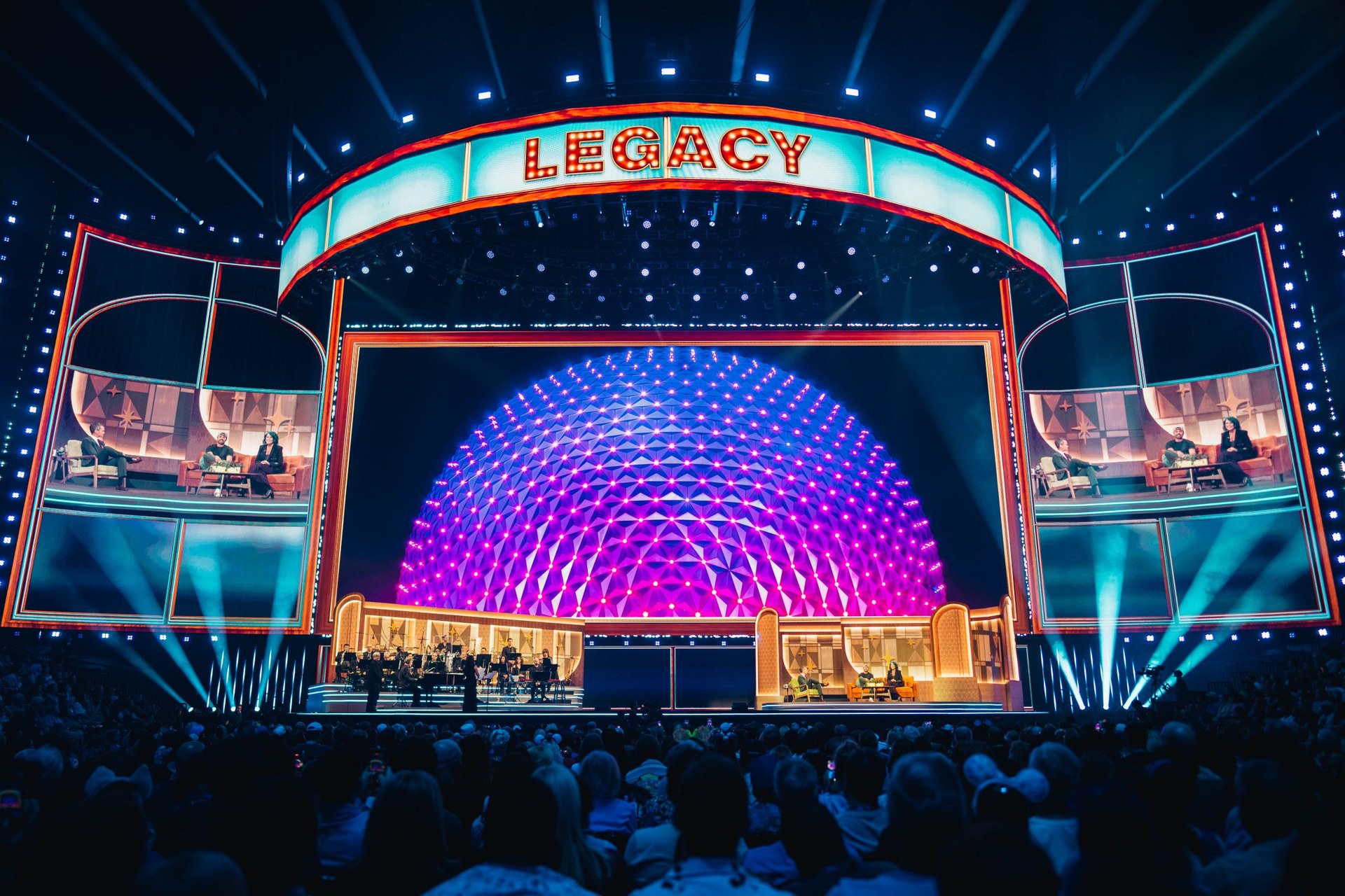 Spaceship Earth will keep its ride system and its sphere — the story inside is what changes. Image: Disney