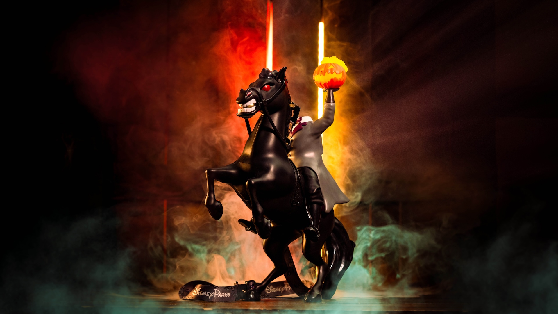 The Headless Horseman light-up popcorn bucket sold at Disney California Adventure Park. | CREDIT: Disney