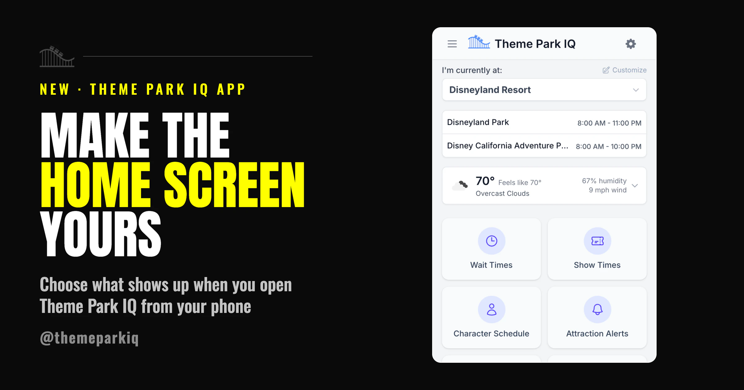 Home Screen Customization screenshot