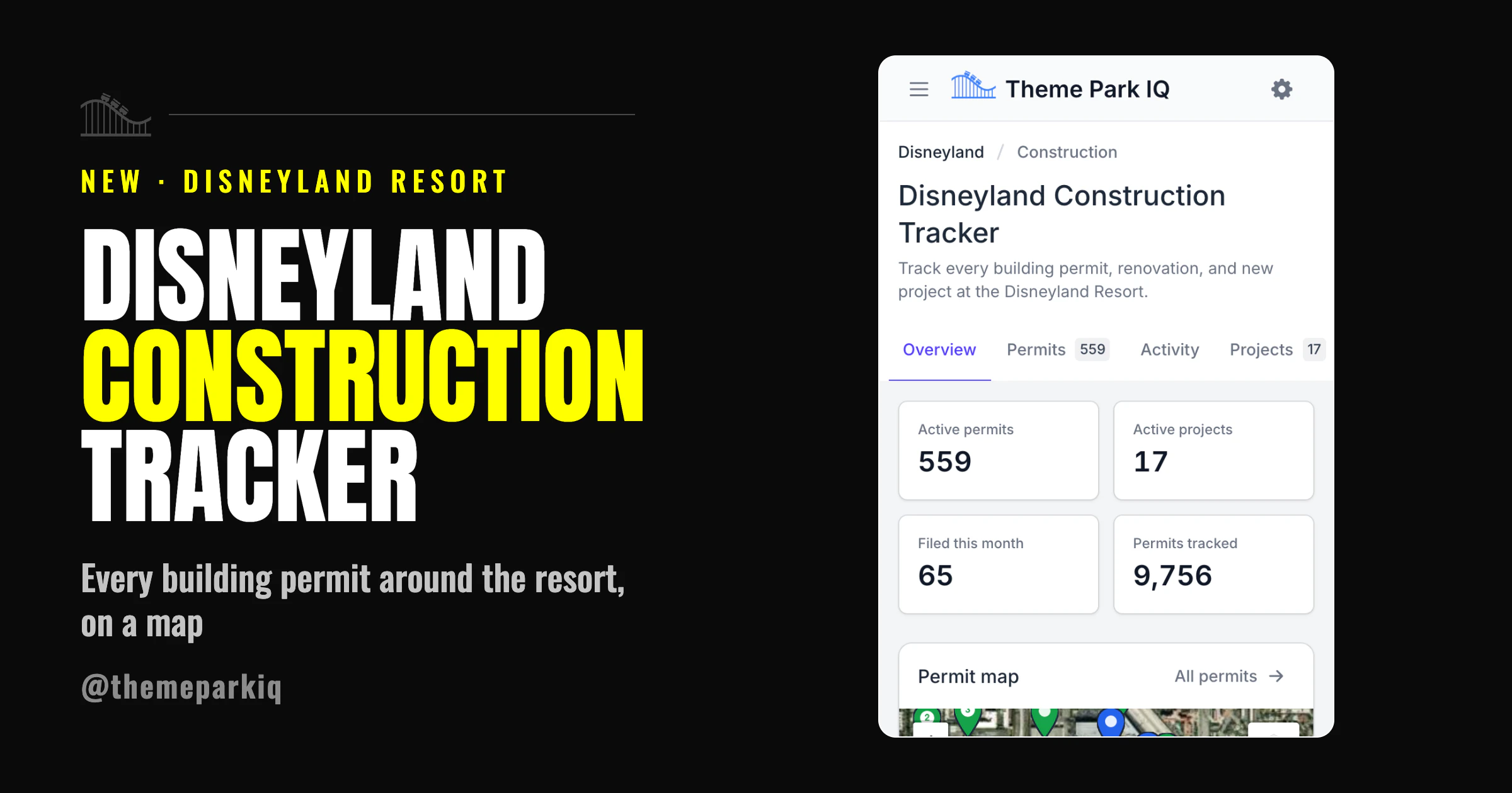 Disneyland Construction Tracker Screenshot
