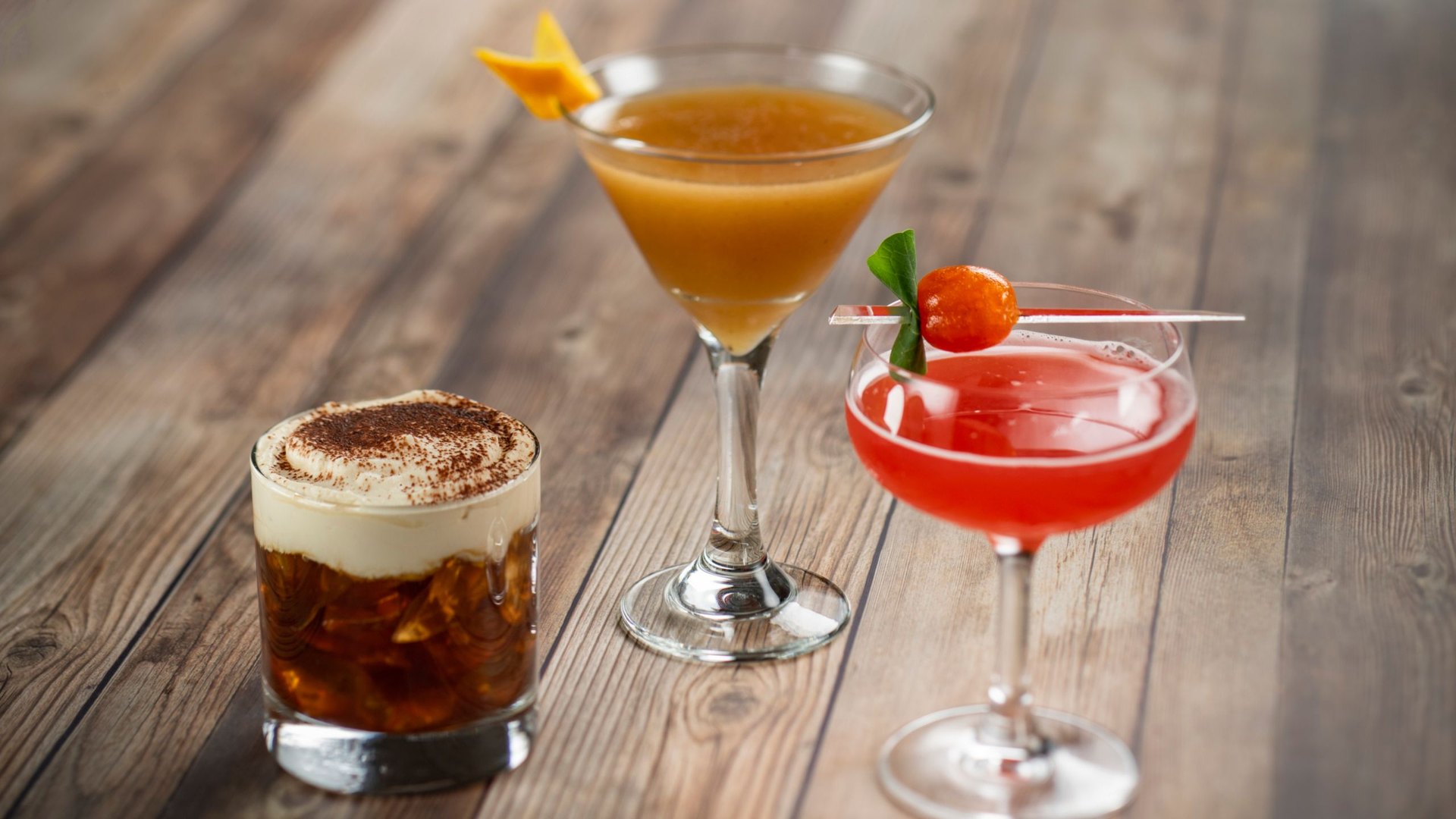 Cocktails at Steakhouse 71, Disney’s Contemporary Resort. Photo: Disney