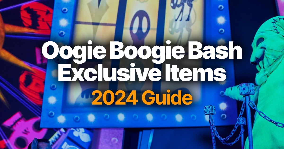 Oogie Boogie Bash Exclusive Food and Novelties 2024