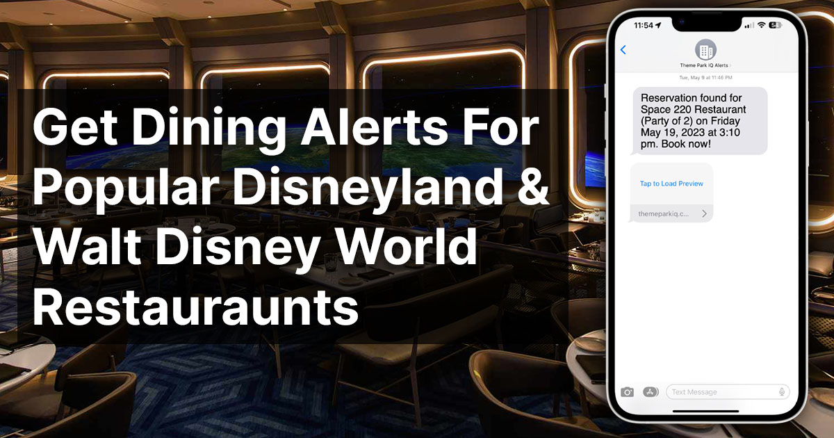 How to Get LastMinute Dining Reservations at Disneyland and Walt