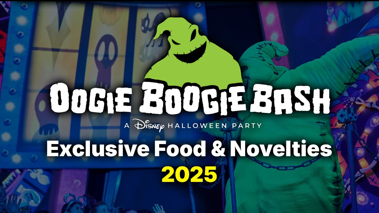 Oogie Boogie Bash 2025 Food & Novelties