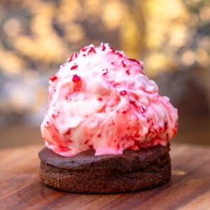 Chocolate-Peppermint Lava Cake