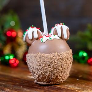 Hot Chocolate Caramel Apple