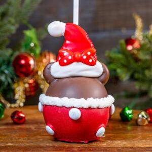 Santa Minnie Caramel Apple