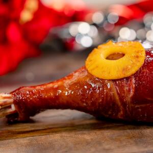 Honey-baked Turkey Leg