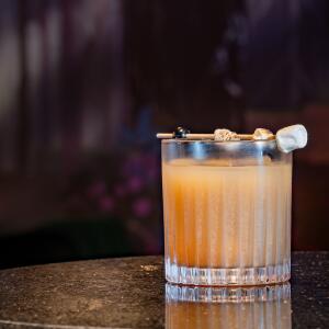 Chocolate-Marshmallow Old Fashioned