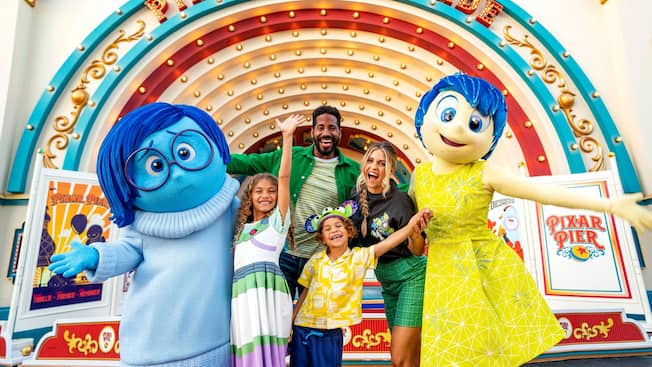 Meet Pixar Pals at Pixar Pier