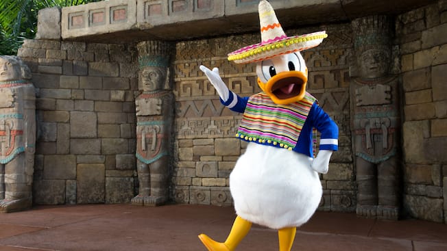 Meet Donald Duck in Mexico