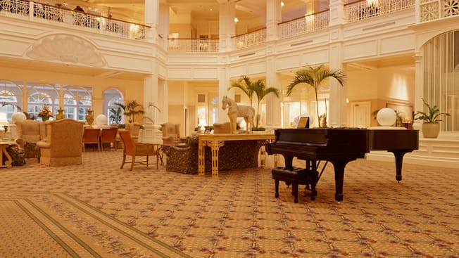 Grand Floridian Lobby Pianist