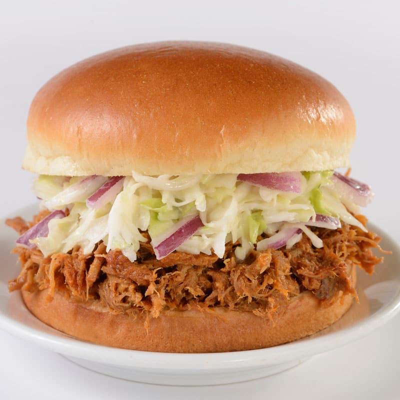 Honey Barbecued Pork Sandwich