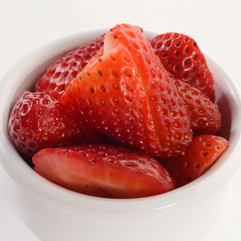 Strawberry Fruit Cup