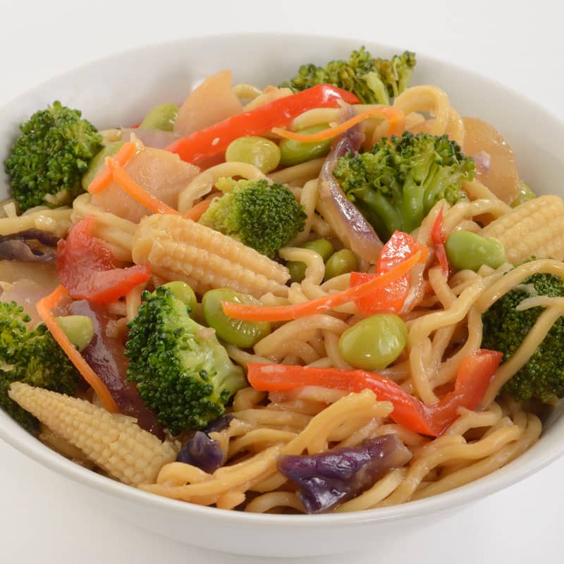 Pan-Asian Noodles and Vegetables