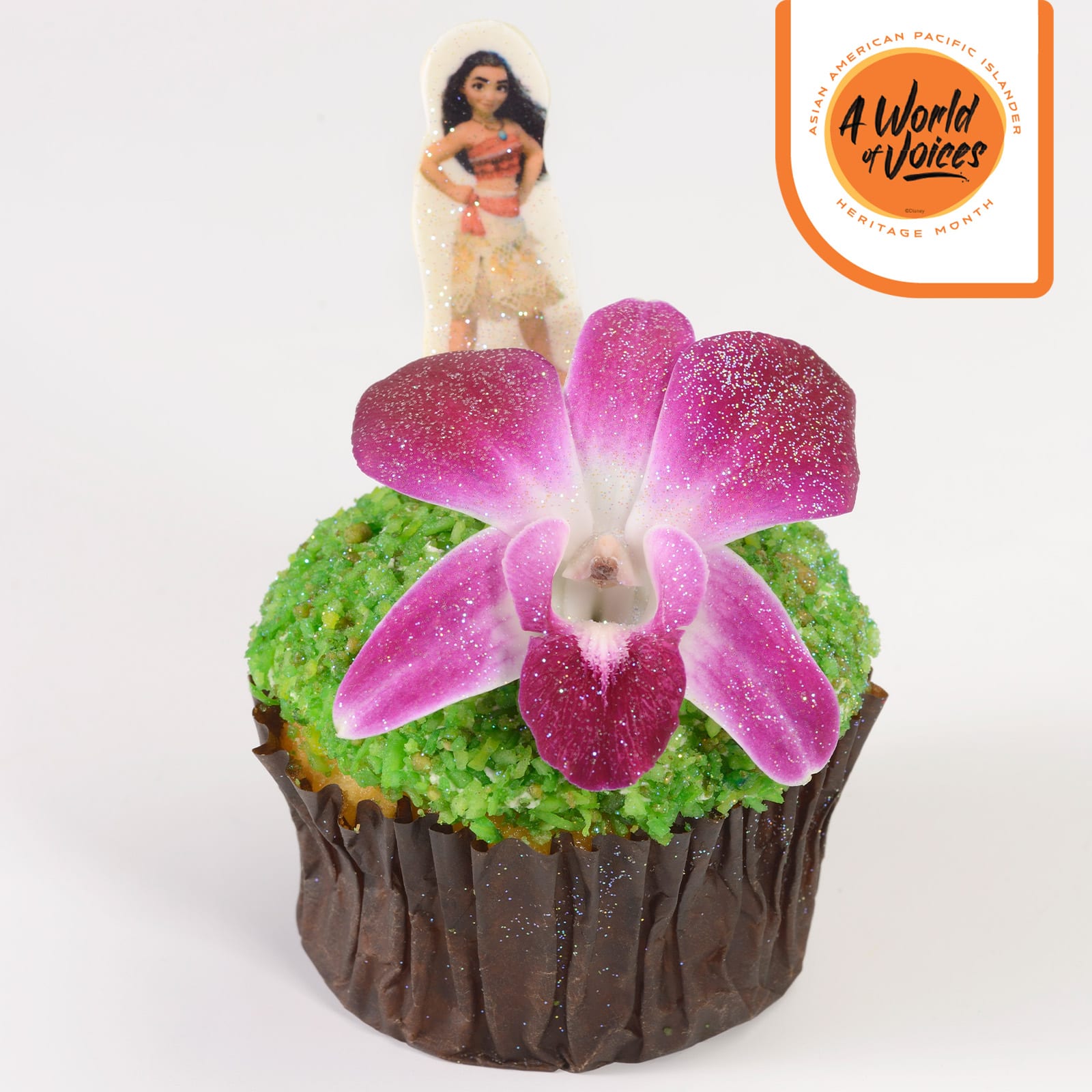 Moana Cupcake