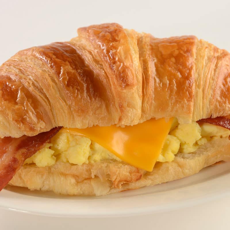 Bacon, Egg, and Cheese Croissant