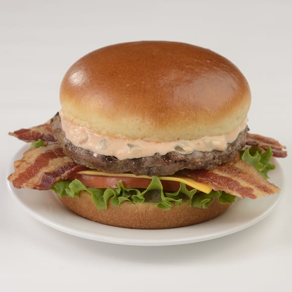 1/3 lb Angus Bacon Cheeseburger