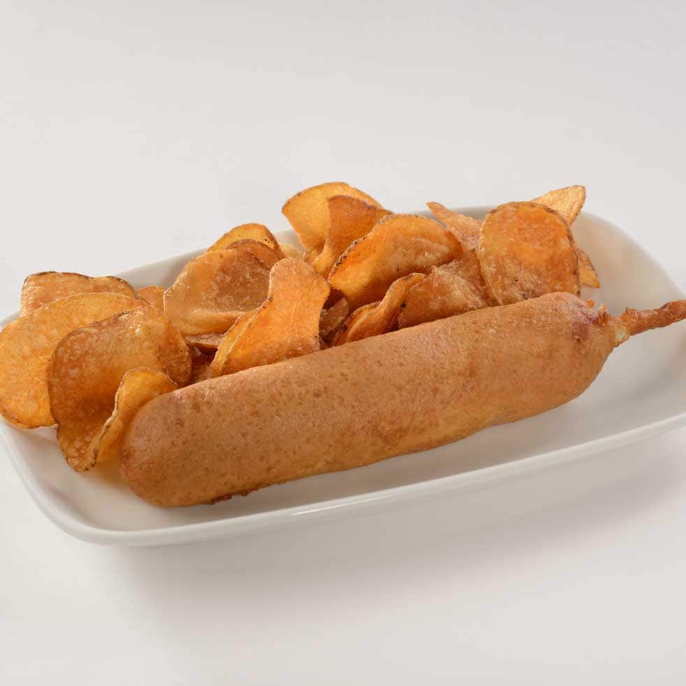 Hand-dipped Corn Dog