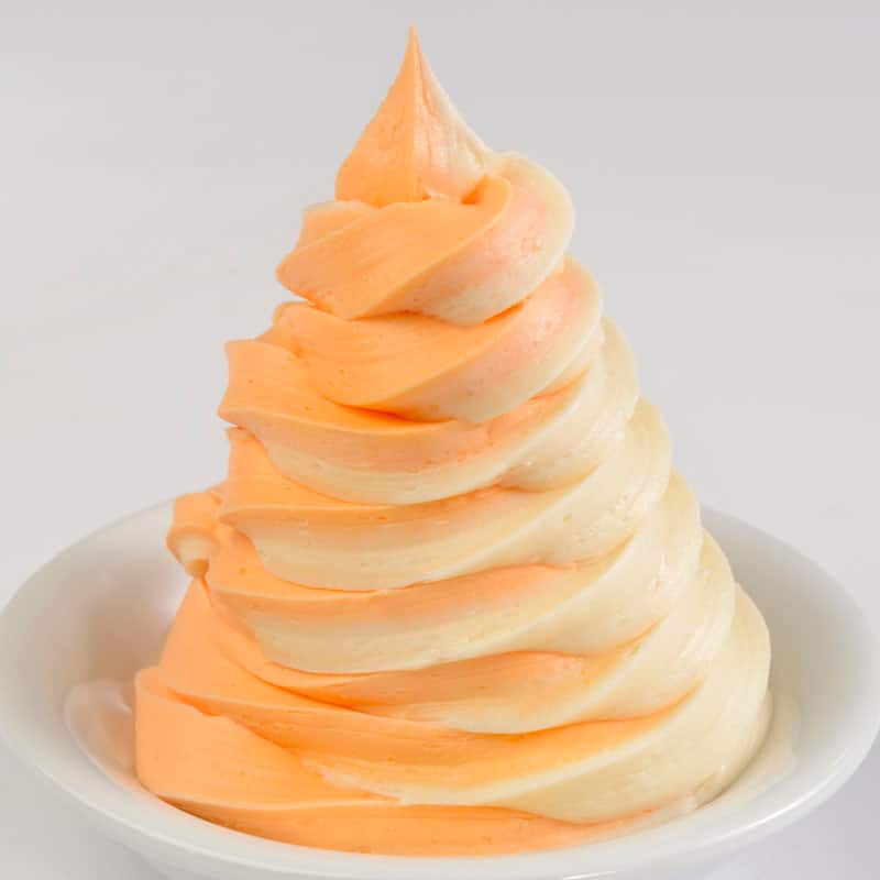 Vanilla and DOLE Whip® Orange Swirl Cup