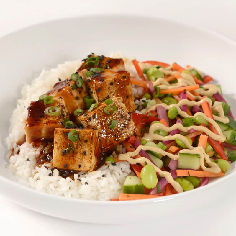 Teriyaki Tofu Bowl