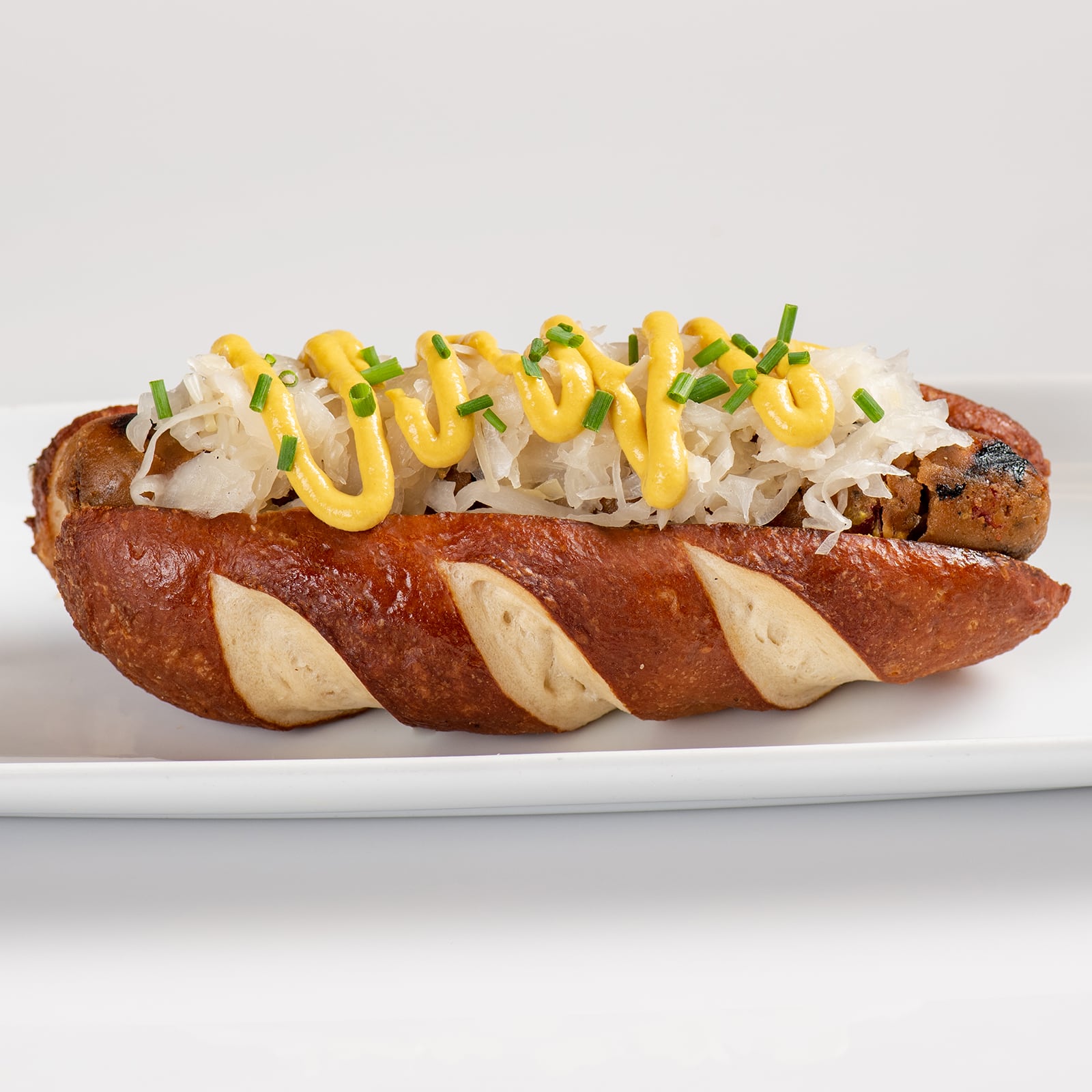 Plant-Based Bratwurst Sausage