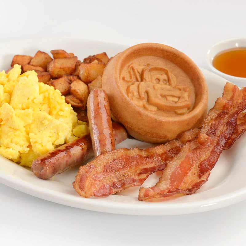 Waffle Bounty Platter