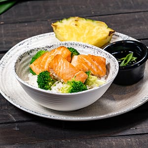 Salmon Teriyaki Bowl