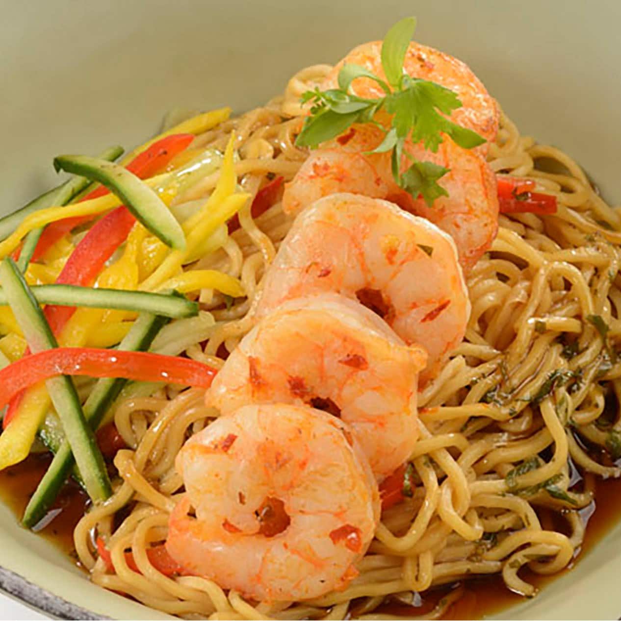 Chili-Garlic Shrimp Bowl