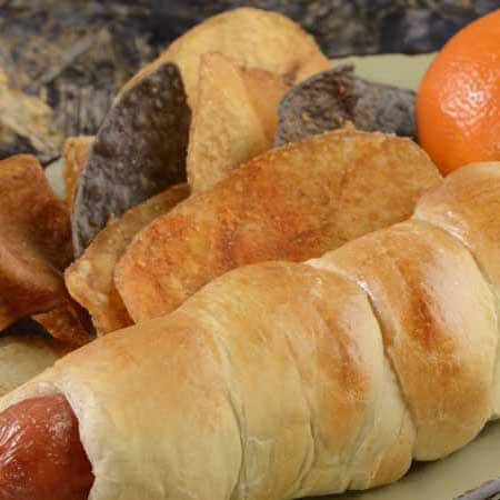 "Teylu" All-Beef Hot Dog Wrapped in Dough
