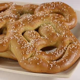 Mickey-shaped Pretzel