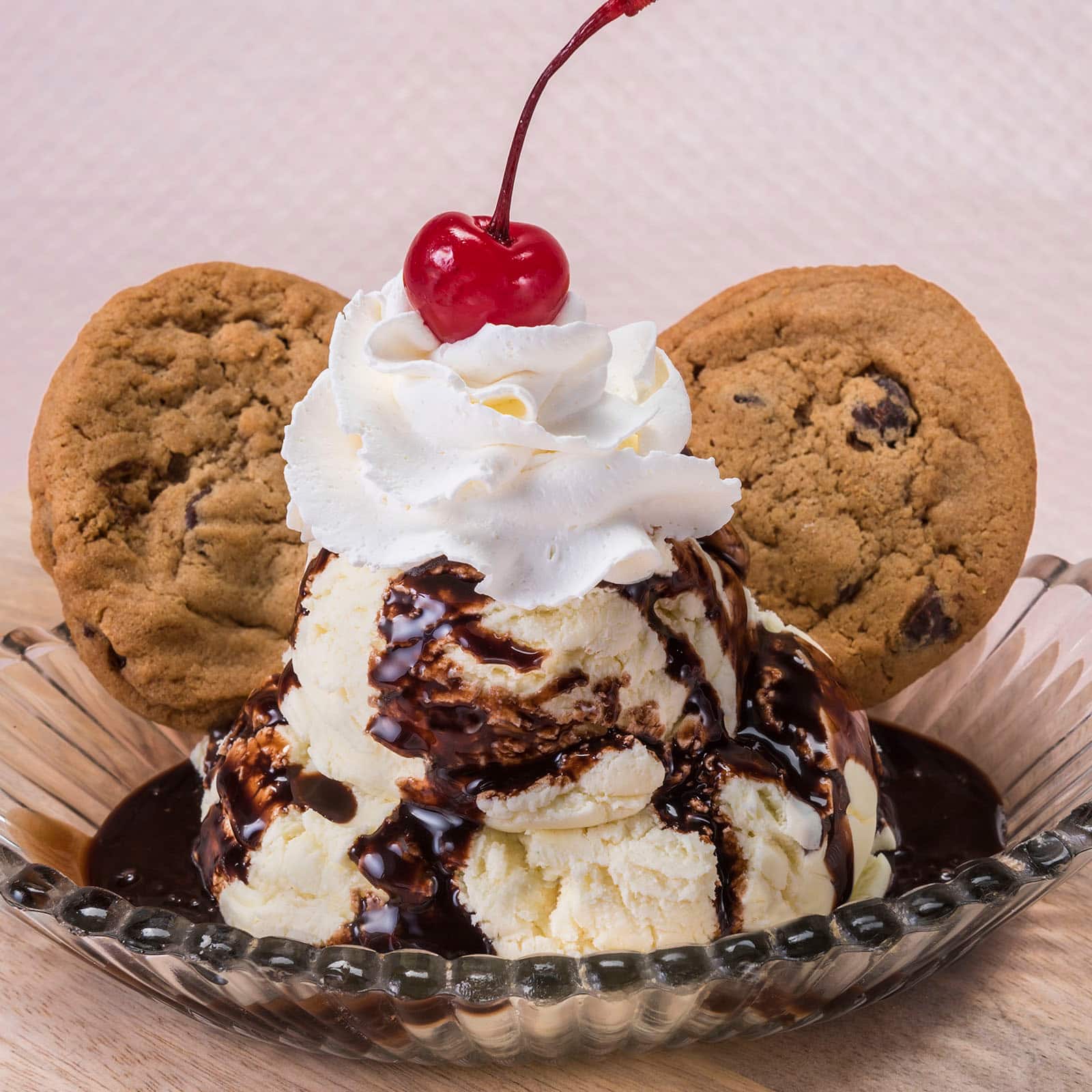 Chocolate Chip Cookie Sundae