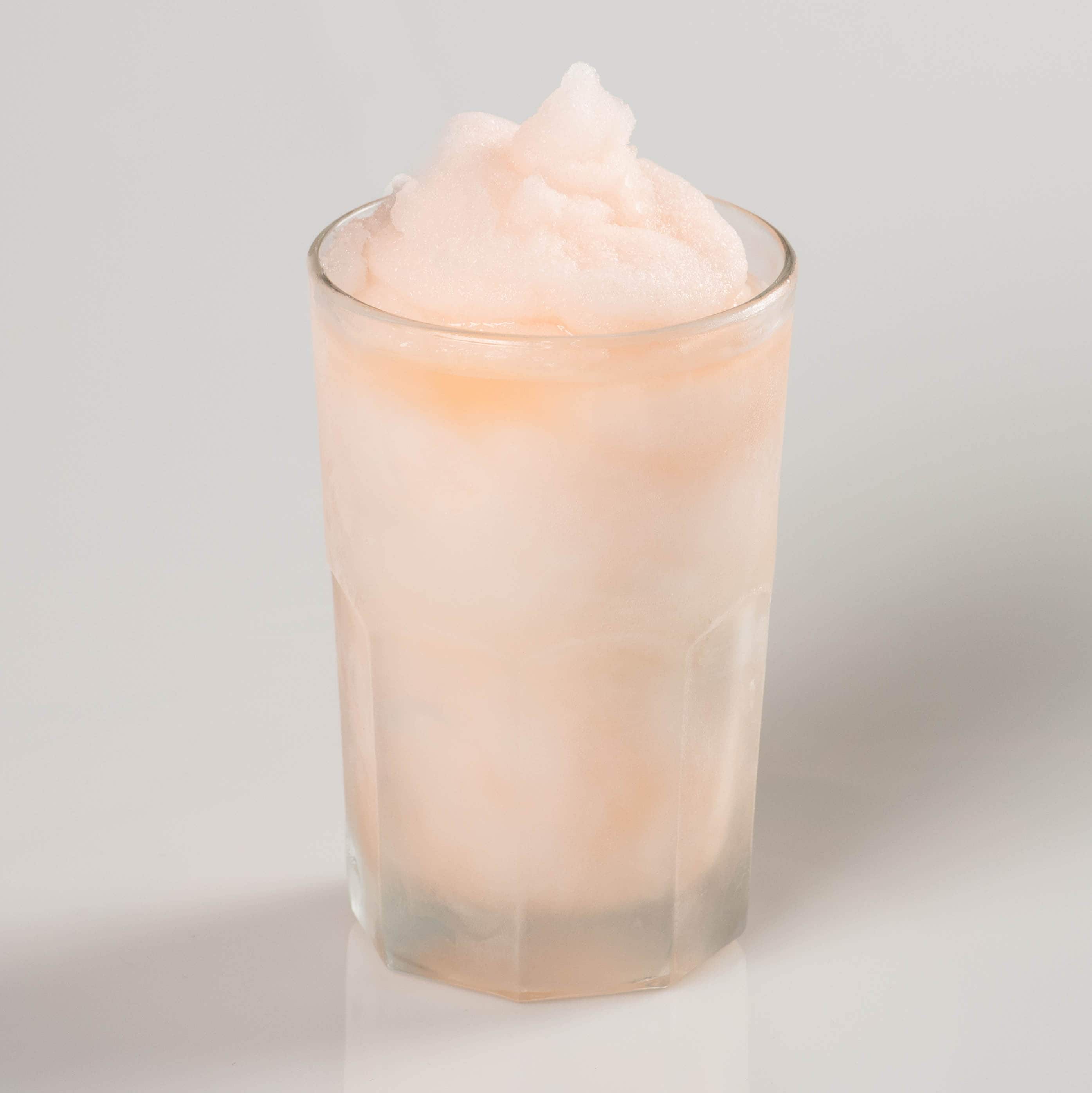 Non-Alcoholic Frozen Peach Bellini