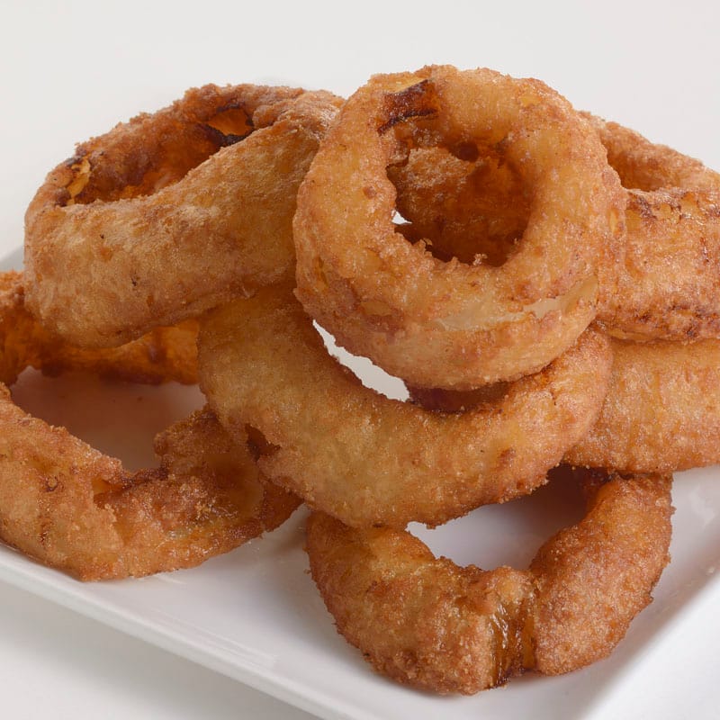 Beer-battered Onion Rings
