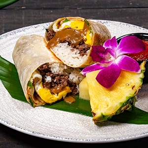 Peanut/Tree Nut Allergy-Friendly Loco Moco Burrito*