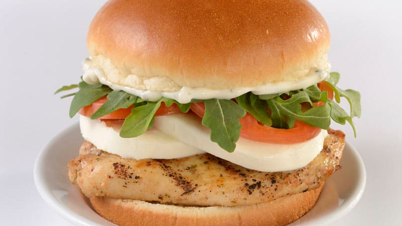 Caprese Chicken Sandwich