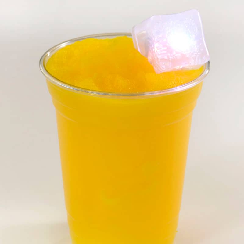 Frozen Mango Slushy with Glow Cube