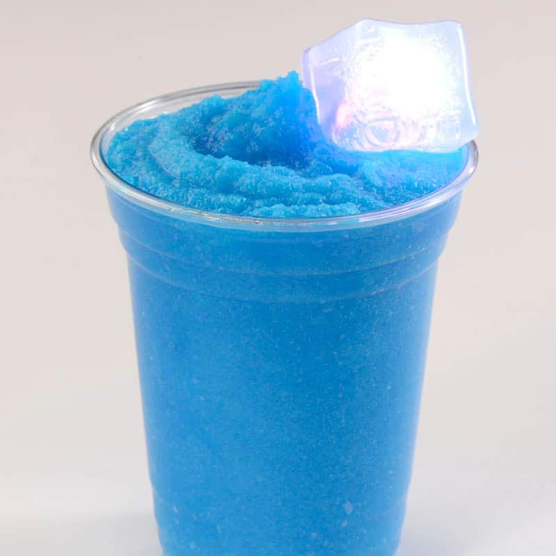 Frozen Raspberry Slushy with Glow Cube