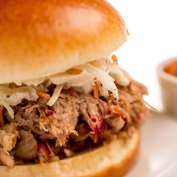 Smoked Pulled Pork Sandwich