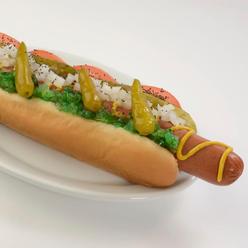 Chicago All-Beef Foot-long Hot Dog