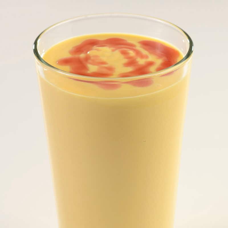 Mango-Coconut Milk Shake
